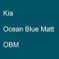 Preview: Kia, Ocean Blue Matt, OBM.